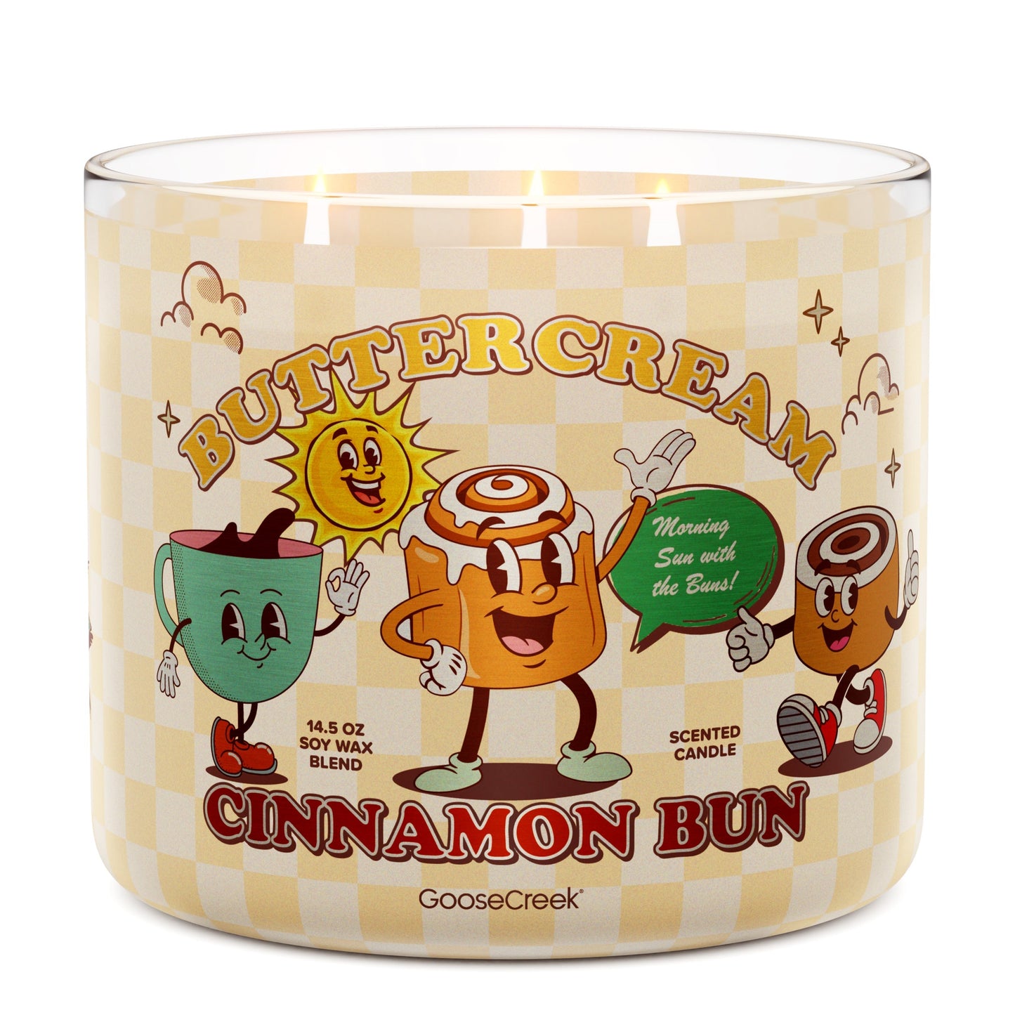 Buttercream Cinnamon Bun 3-Wick Candle