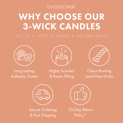 Coral Cove 3-Wick Candle