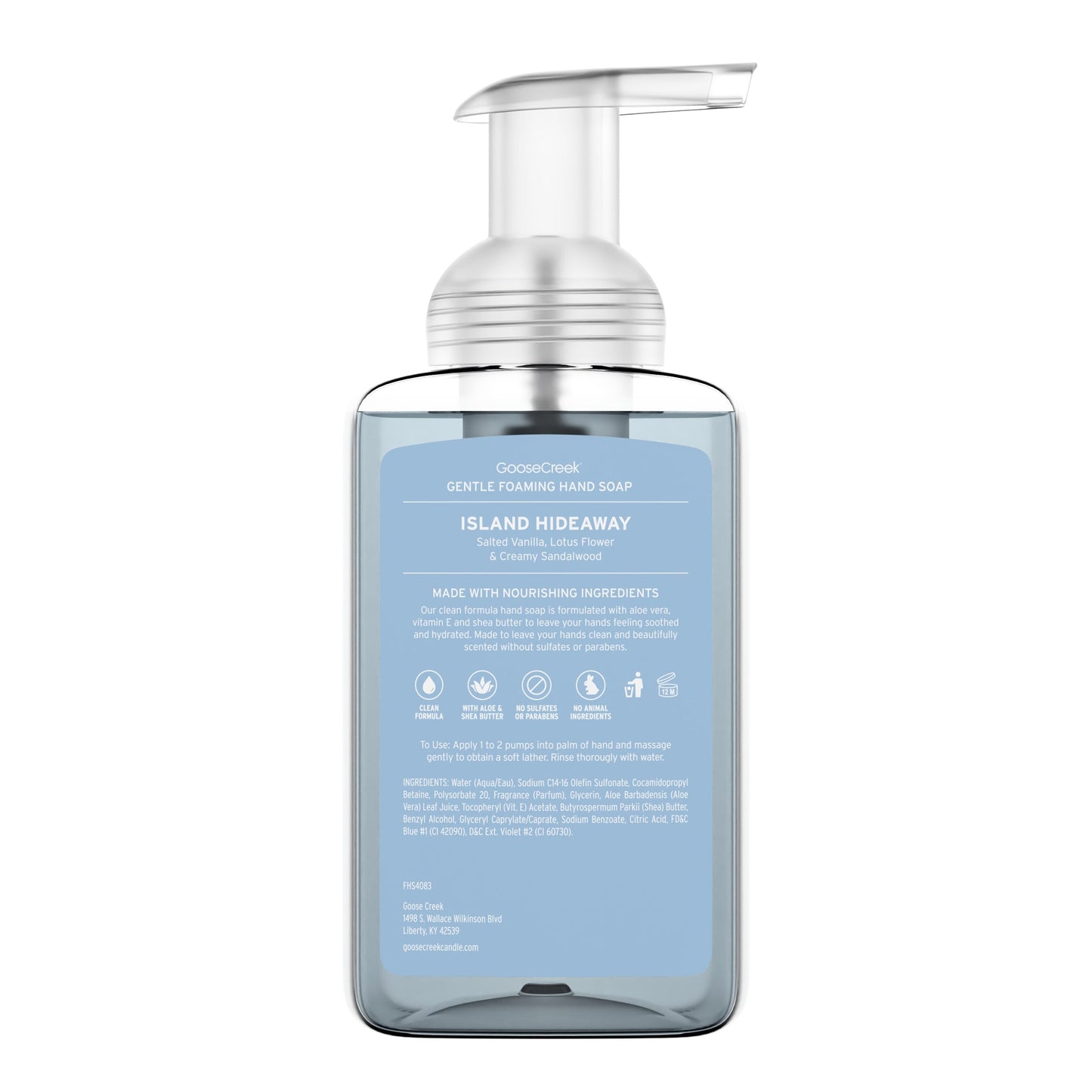 Island Hideaway Lush Foaming Hand Soap