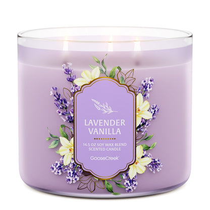 Lavender Vanilla 3-Wick Candle